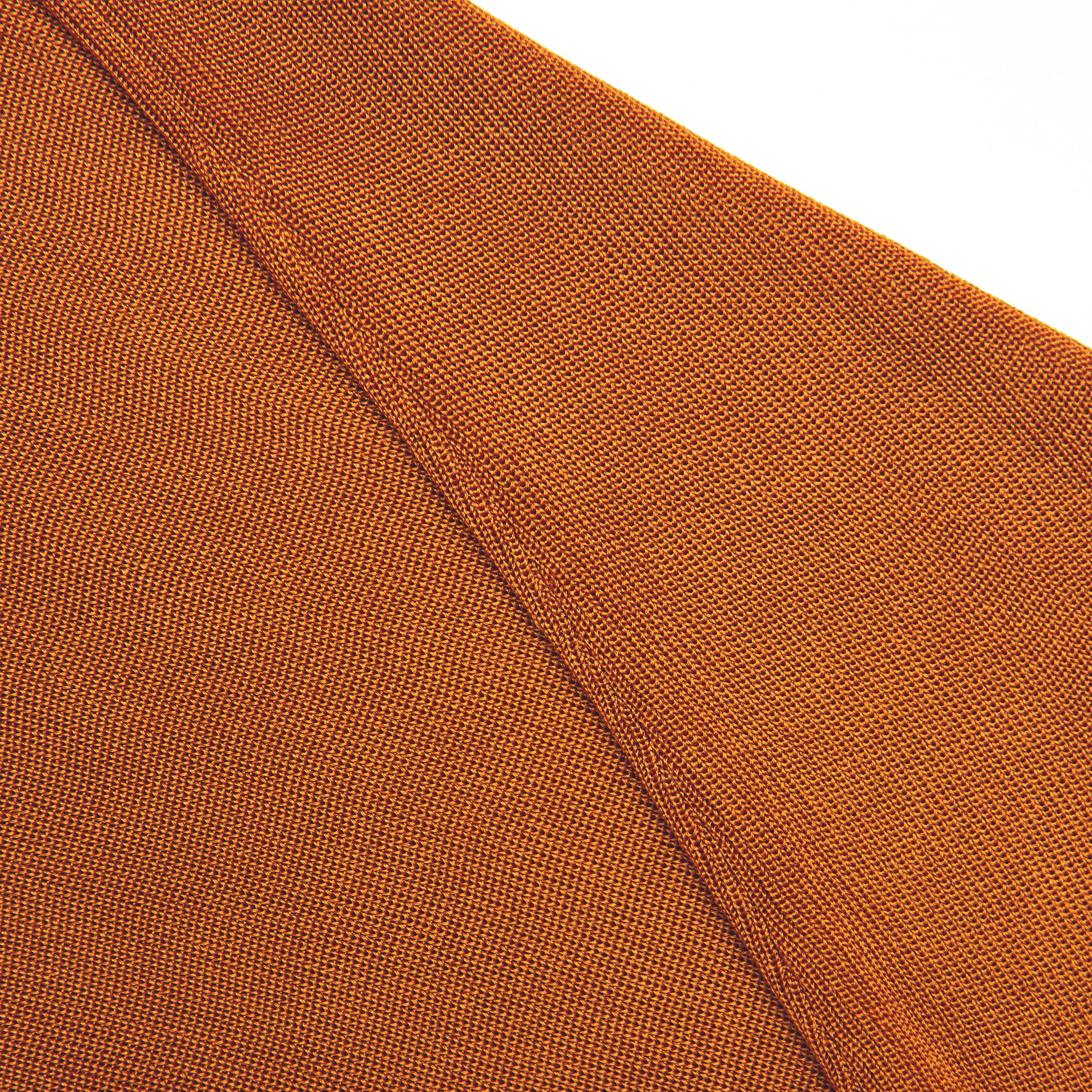 Burnt Orange Viscose Knit Top - Image 5