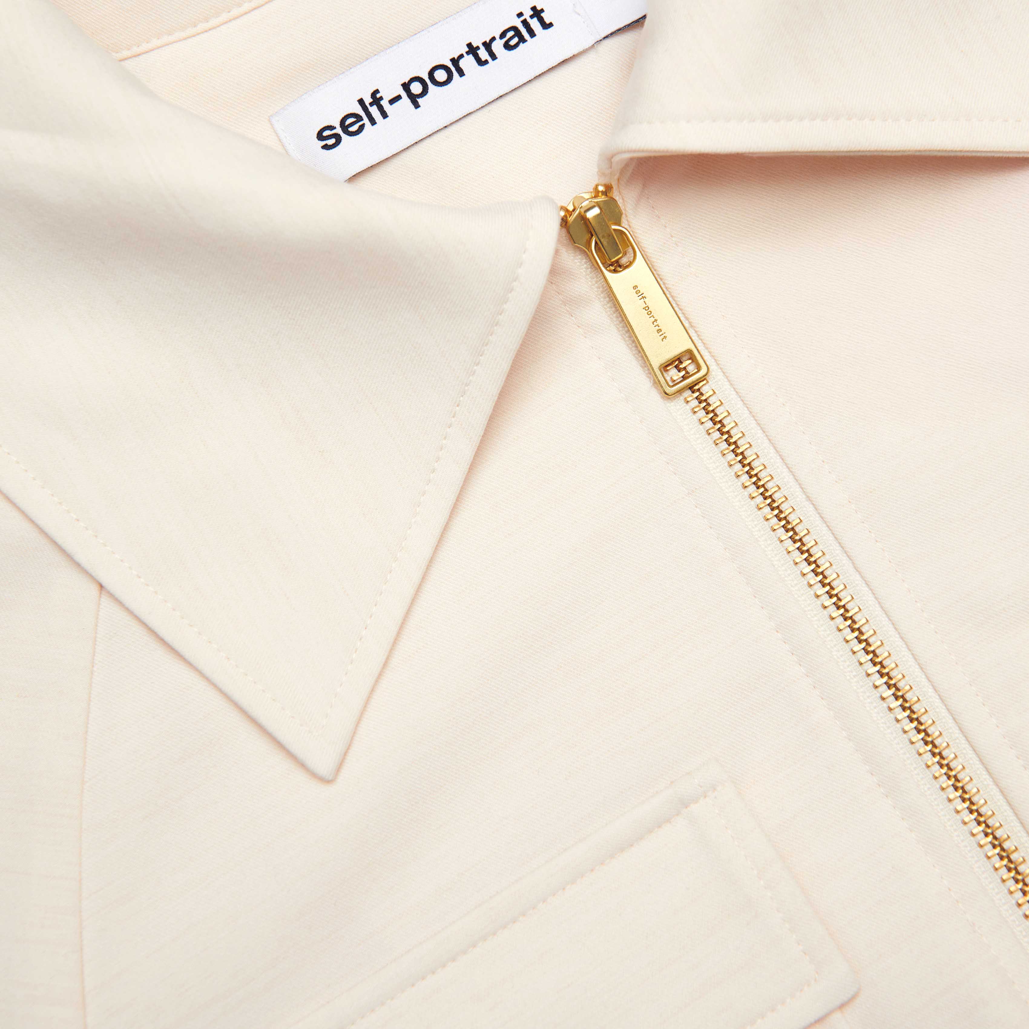 Cream Twill Jacket - Image 6