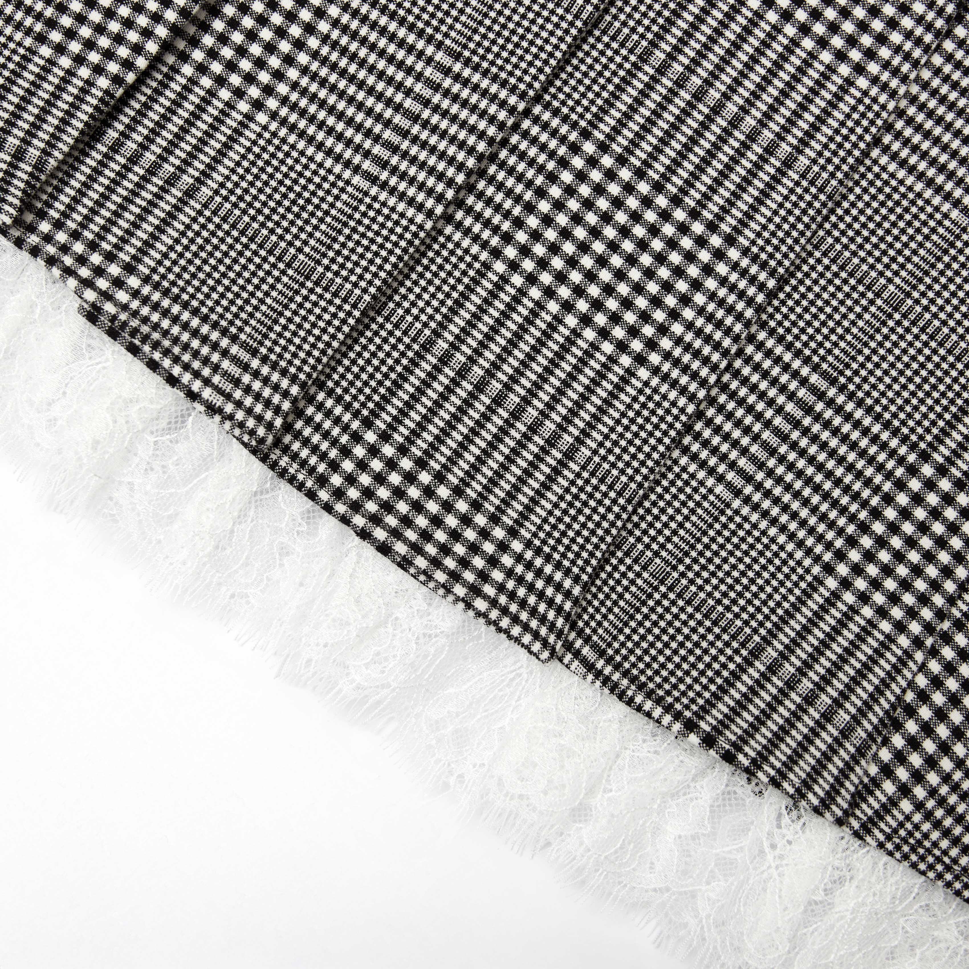 Prince Of Wales Check Pleated Midi Skirt - Image 5