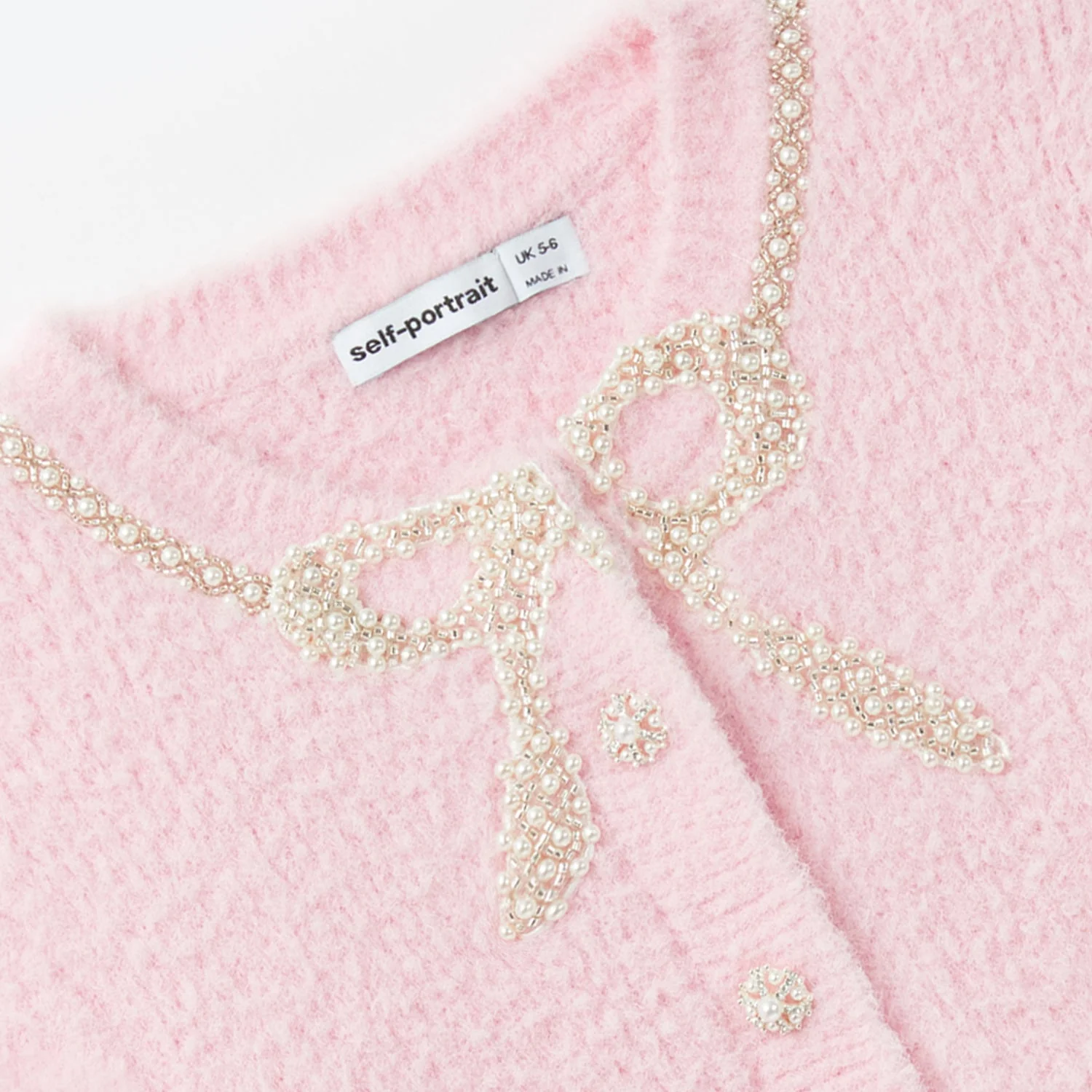 Pink Soft Knit Cardigan - Image 3