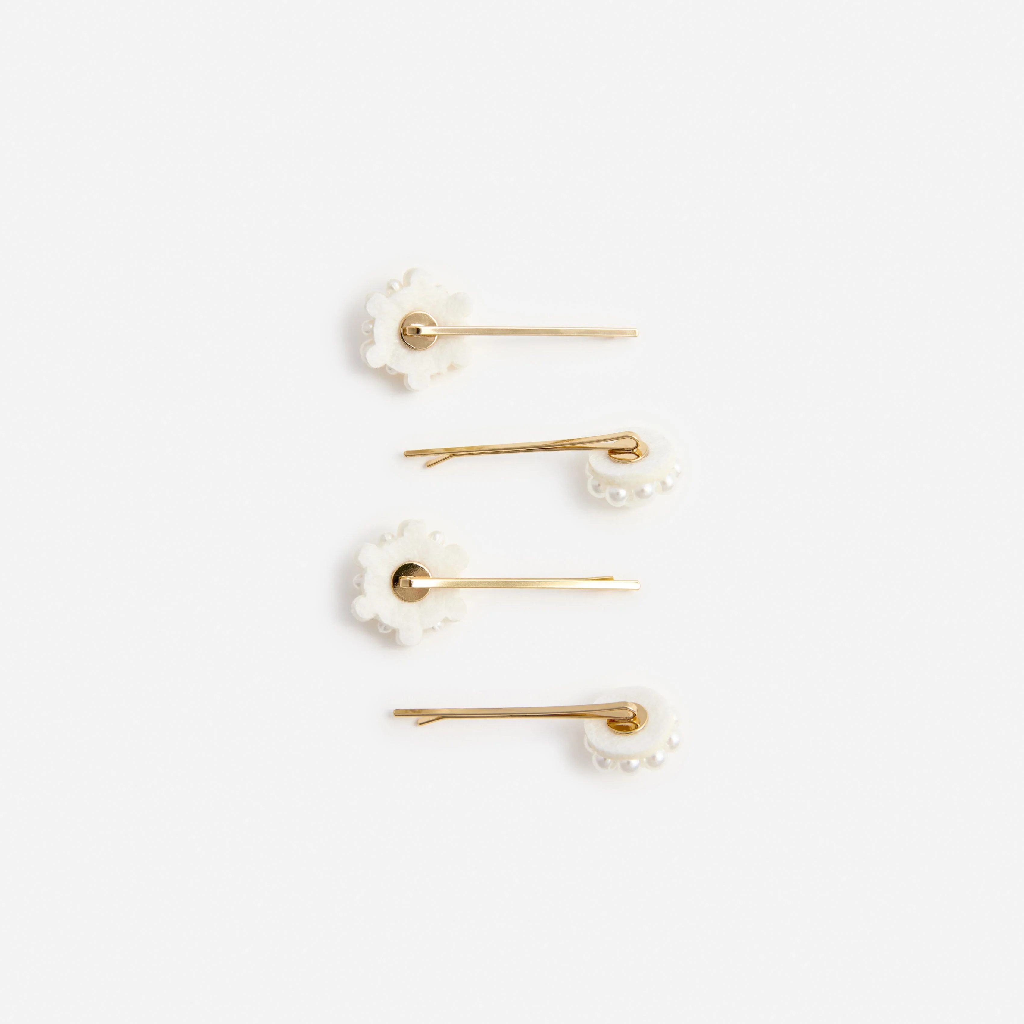 Pearl Flower Hairclips - Image 2